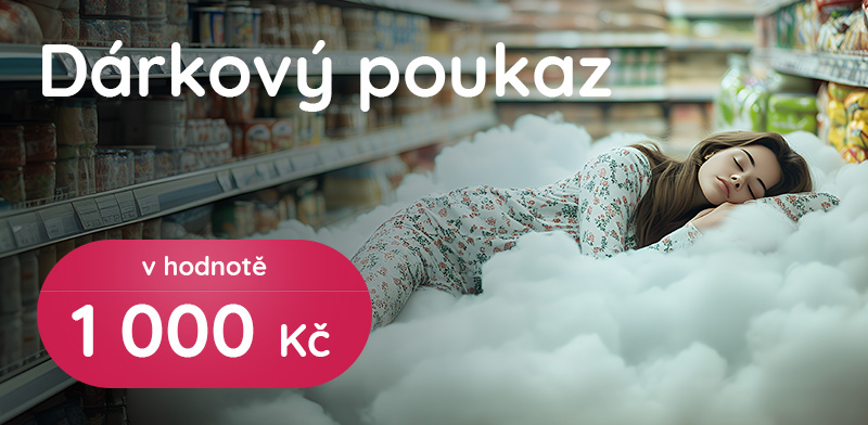 Dárkový poukaz 1000CZK Dárkový poukaz 1000CZK
