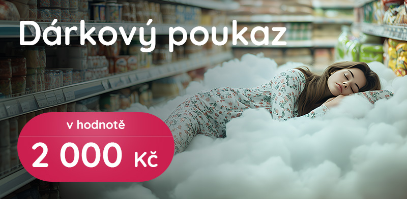 Dárkový poukaz 2000CZK 85 x 190 cm Dárkový poukaz 2000CZK 85 x 190 cm