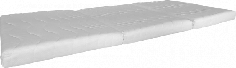 Rozložená skládací matrace COCO 90 x 195 cm v potahu Chloe Active