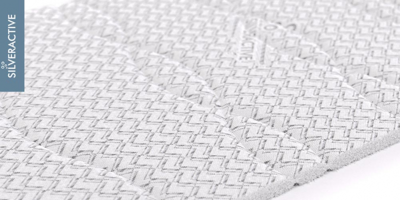 Detail potahu Silveractive