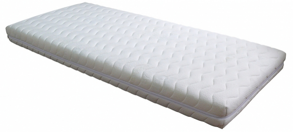 Tvrdá matrace pružinová 200 x 90 cm NATURA v luxusním pratelném potahu Aloe Vera