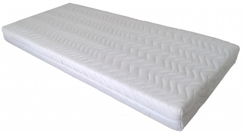 Pružinová matrace tvrdá 90x200 cm NATURA v pratelném potahu s bavlnou 40% Easyclean