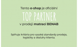Ortopedicke-Matrace.cz jako TOP partner značky BENAB
