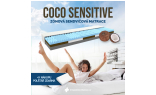 Zónová sendvičová matrace COCO SENSITIVE. Dokonale provzdušněná matrace s kombinací kokosových vláken a pružné HR pěny zaručuje ideální spojení pro zdravý spánek a regeneraci. 
