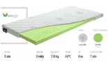 Ochranná vrchní matrace 80 x 200 cm z moderní pružné HR pěny