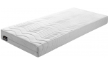 Tvrdá matrace vysoká 1+1 195 x 90 cm MEMORY HARD v sněhobílém pratelném potahu Chloe Active.