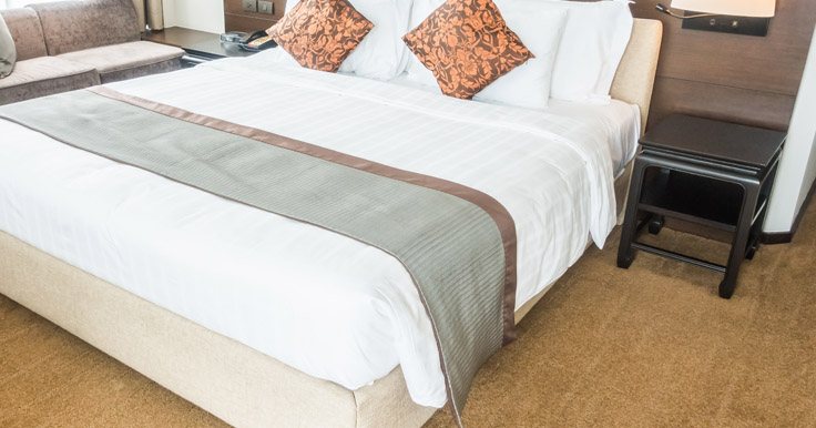 Historie matrace - moderní postel